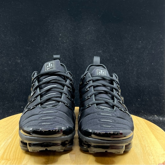 Nike Air VaporMax Plus Triple Black 2021 Mens 924453-004 Multiple Sizes - Picture 3 of 9